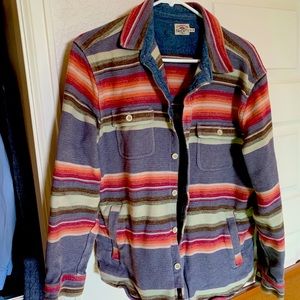 Faherty Southwestern Stripe Work Shirt